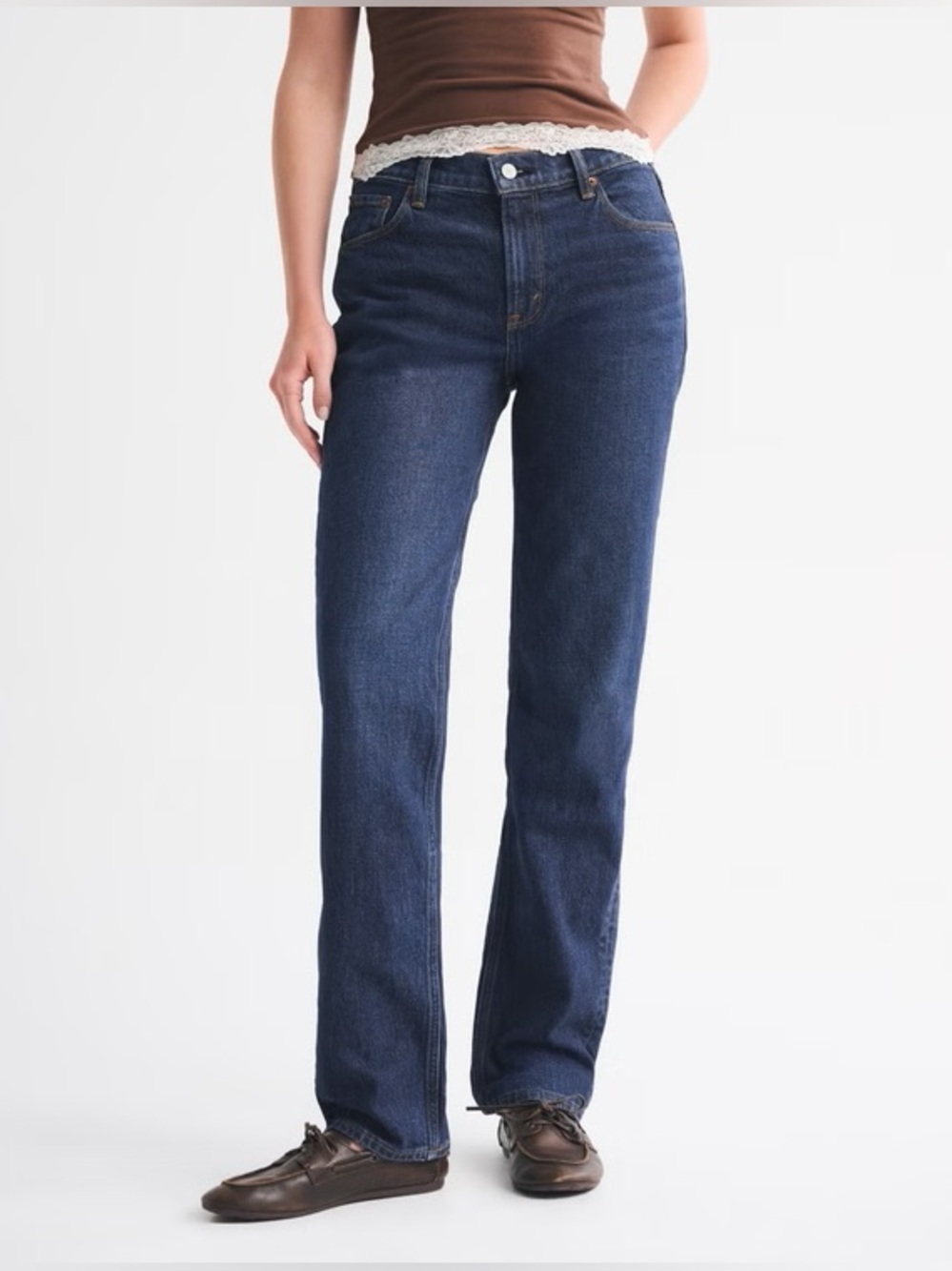 Abercrombie 90’s Straight Mid Rise